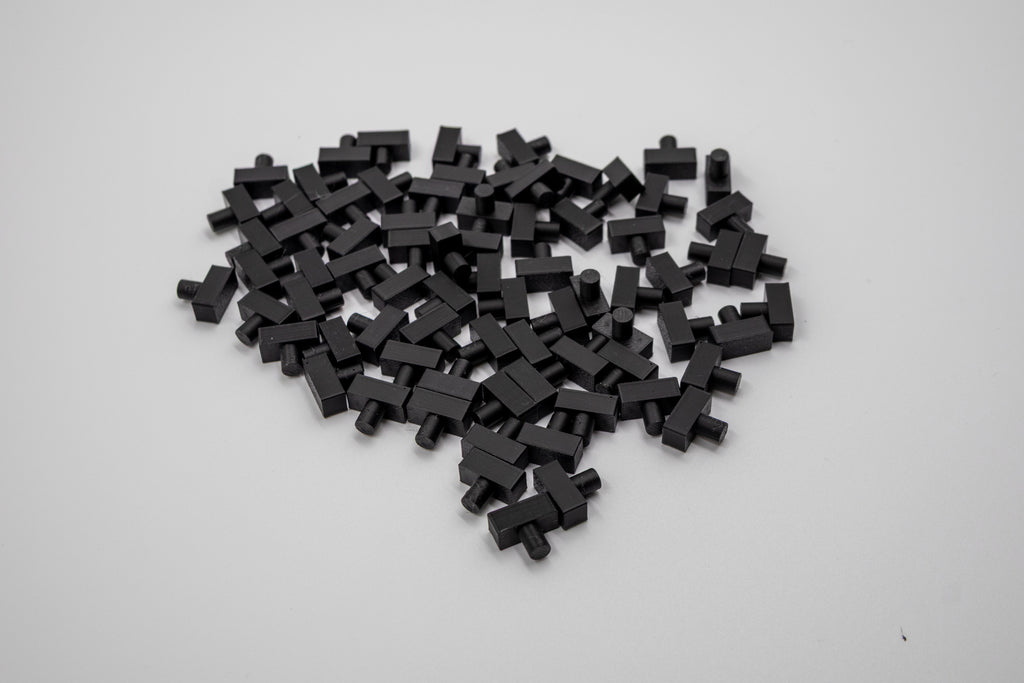 25 tall stud heel protectors